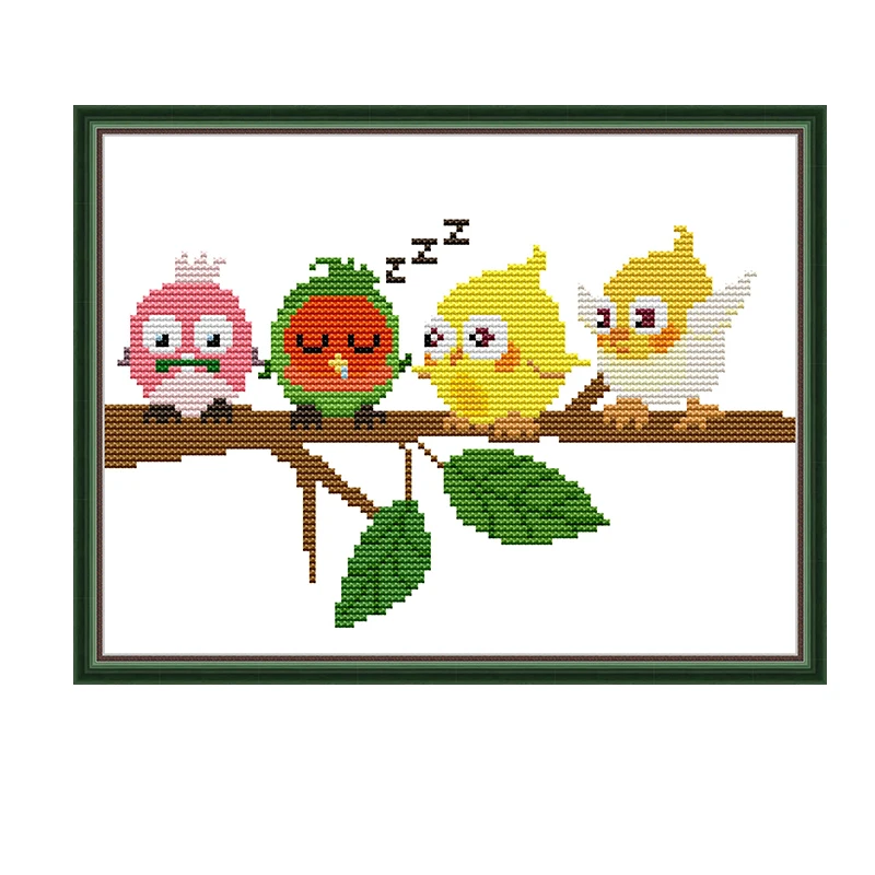 Parrot Tree Cross Stitch Kits Animal Pattern Chinese Embroidery 11CT 14CT Needlework Sewing Kit Home Decoration Painting Animal
Parrot Tree Cross Stitch Kits Animal Pattern Chinese Embroidery 11CT 14CT Needlework Sewing Kit Home Decoration Painting Animal