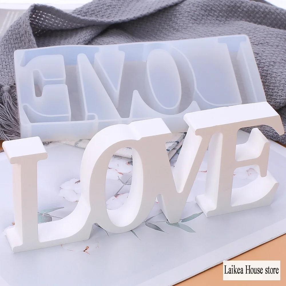 DIY Silicone Mold "LOVE" Mold Home Decorations for Valentine's Day Wedding Party Decor Accessories 2020 New Arrival Mold
DIY Silicone Mold "LOVE" Mold Home Decorations for Valentine's Day Wedding Party Decor Accessories 2020 New Arrival Mold