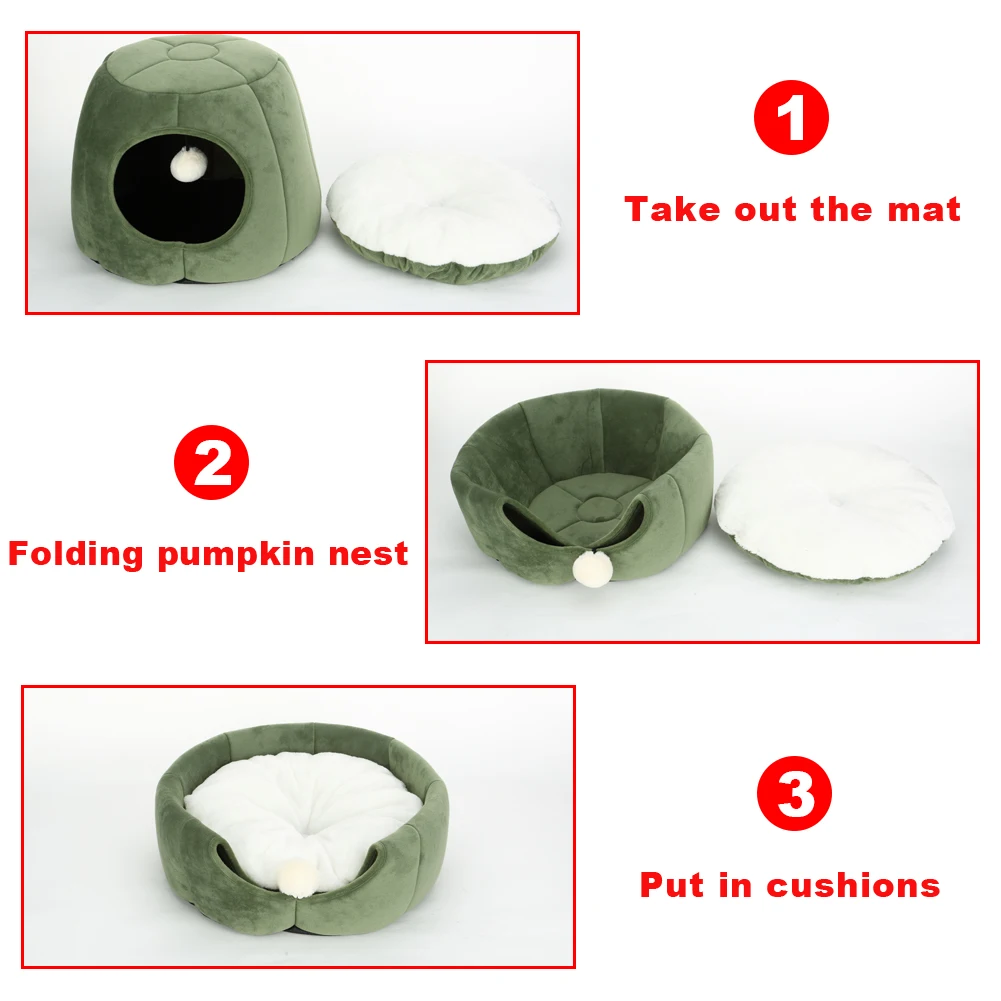 Pet Nest PP Cotton Mat Comfortable Easy to Clean Folding and Detachable Cushion Keeping From the Cold
Pet Nest PP Cotton Mat Comfortable Easy to Clean Folding and Detachable Cushion Keeping From the Cold