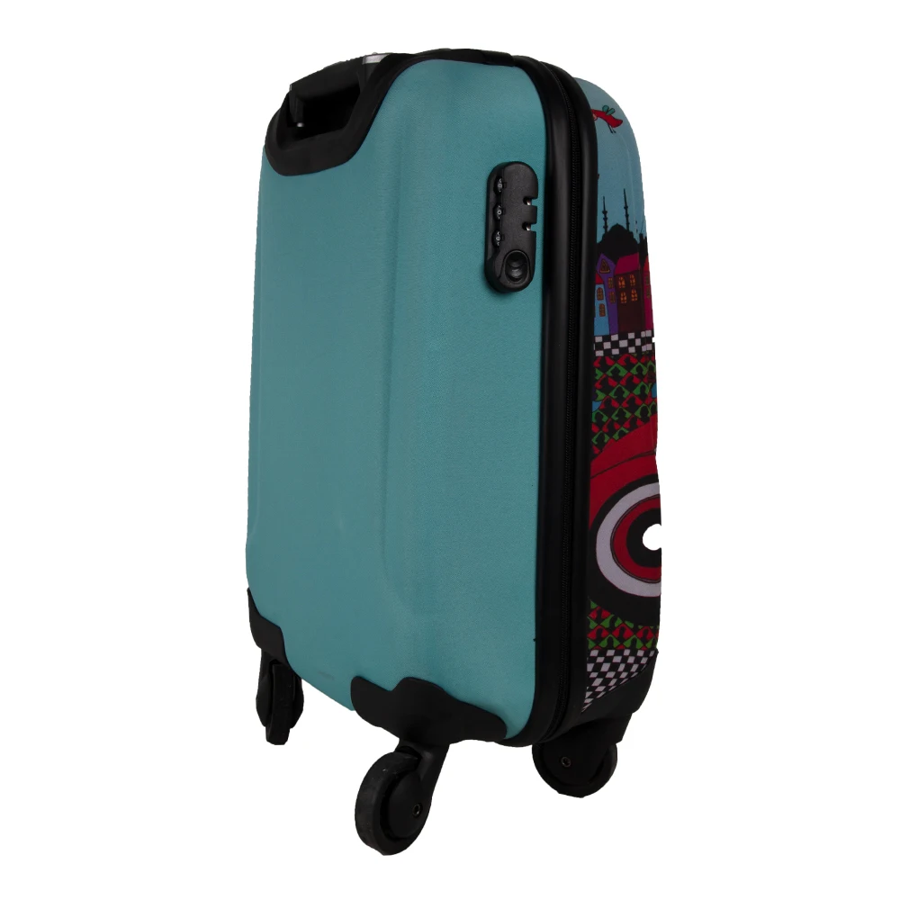 Biggdesign Cabin Size Suitcase, 18 inch 100% ABS Canvas Printed Design, 360 Swivel Casters, combination Lock System
Biggdesign Cabin Size Suitcase, 18 inch 100% ABS Canvas Printed Design, 360 Swivel Casters, combination Lock System