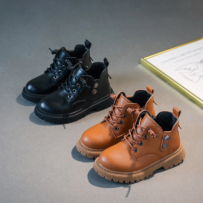 Winter Children Shoes Boys Ankle Boots Girls Black Leather Shoes for Kids Autumn Boots 2021 Children Casual Short Boots 3-12Y
Winter Children Shoes Boys Ankle Boots Girls Black Leather Shoes for Kids Autumn Boots 2021 Children Casual Short Boots 3-12Y