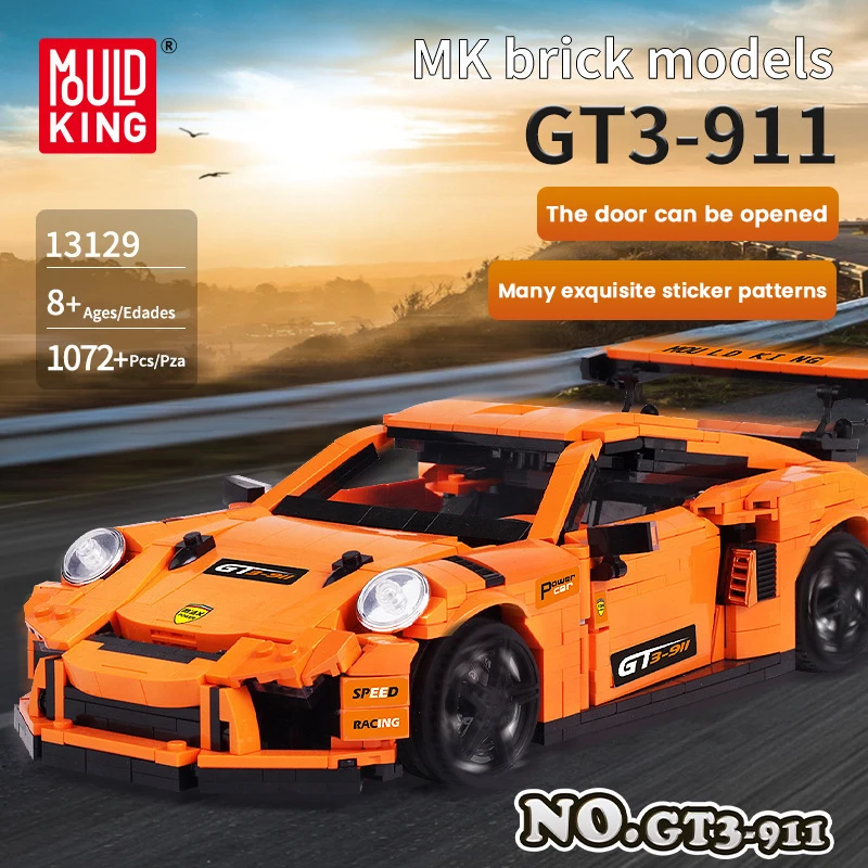 Kids Educational DIY Toys MOC High-Tech Car Model GT3 RS Racing Car Building Blocks Brick for Boys and Girls Gift
Kids Educational DIY Toys MOC High-Tech Car Model GT3 RS Racing Car Building Blocks Brick for Boys and Girls Gift