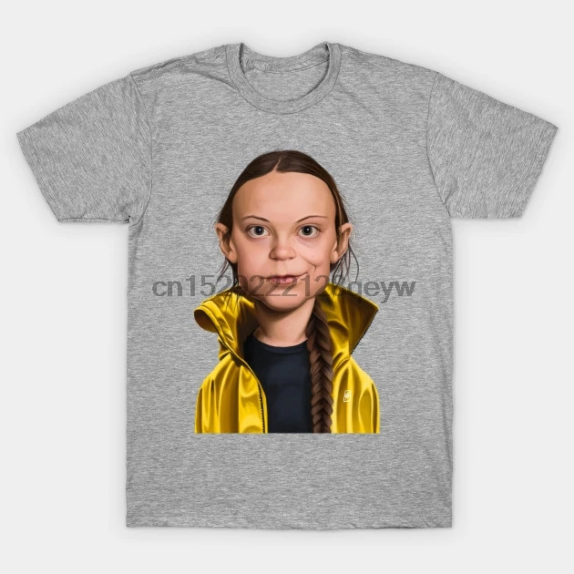Мужская футболка Greta Thunberg (2) Футболка женская футболка|Мужские футболки| |
