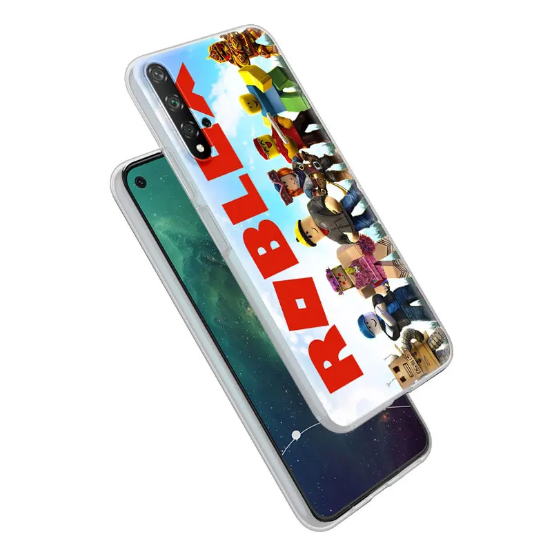 Robloxes Game Case for Huawei P30 Lite P40 P Smart Z Y6 Y7 2019 Y8p Y6p Honor 9X Pro Mate 20 Phone Cover Matte Coque Shell Capa | Мобильные