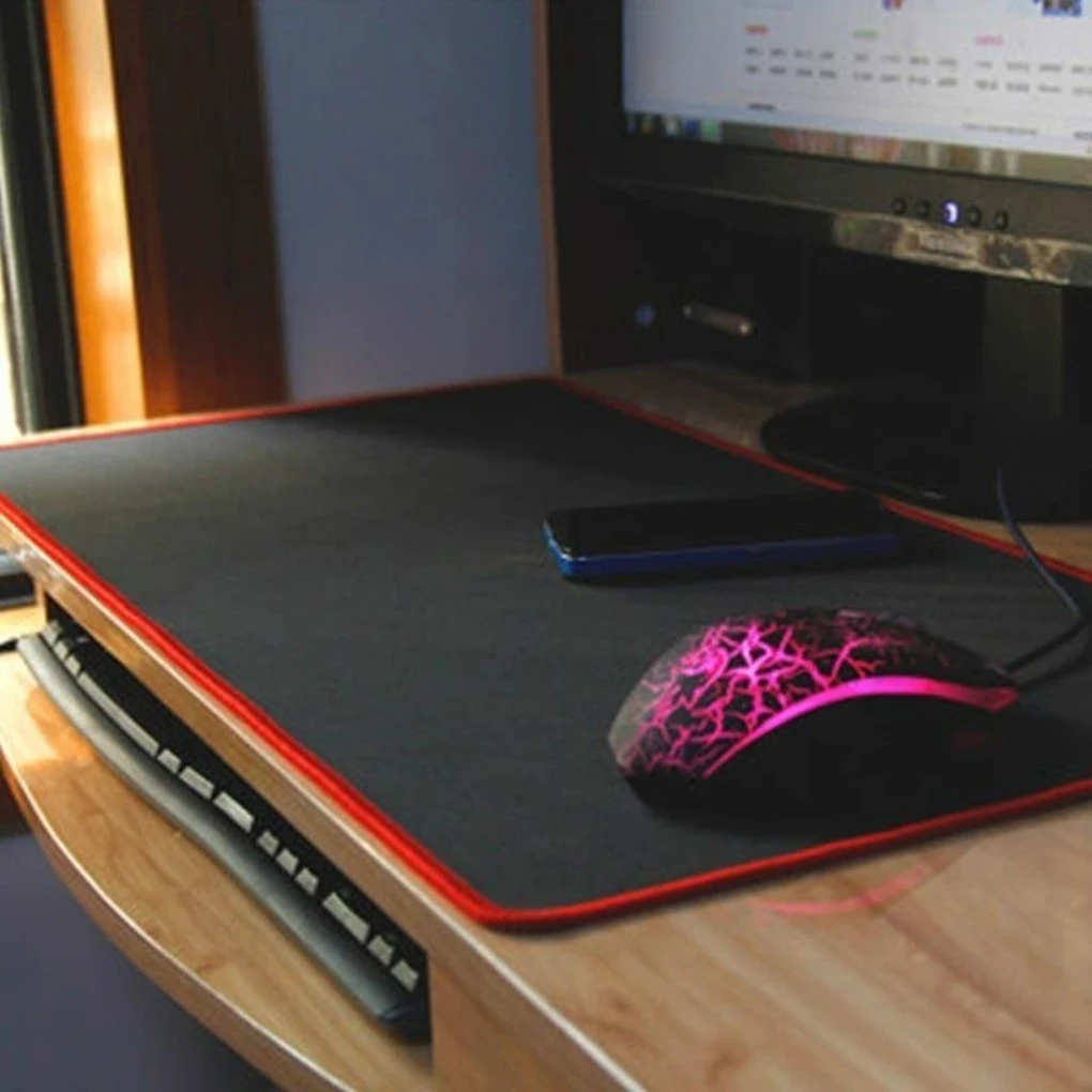 Pure Black Large Gaming Mouse Pad Colorful Lockedge Mouse Mat Keyboard Mat Table Mat Desk Mat For Notebook Laptop Gamer Mousepad
Pure Black Large Gaming Mouse Pad Colorful Lockedge Mouse Mat Keyboard Mat Table Mat Desk Mat For Notebook Laptop Gamer Mousepad