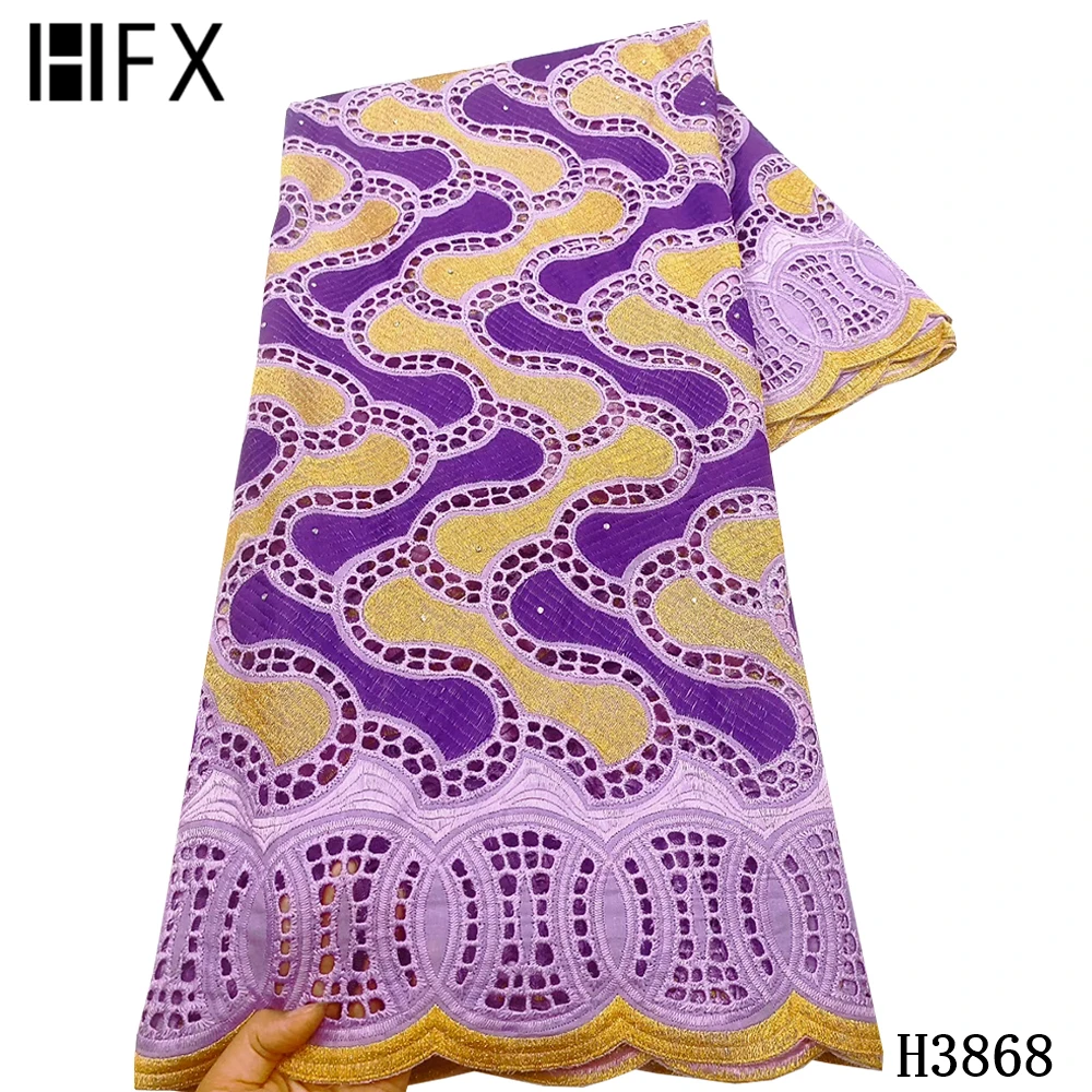 HFX Dubai Fabric Swiss Voile Cotton Fabric African Lace Fabric 100% Cotton 5 yards In Sitzerland For Wedding Party Dress
HFX Dubai Fabric Swiss Voile Cotton Fabric African Lace Fabric 100% Cotton 5 yards In Sitzerland For Wedding Party Dress