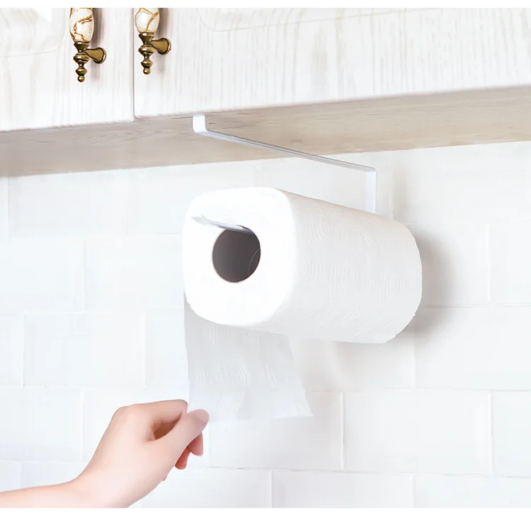 Kitchen perforated paper towel rack cabinet paper napkin shelf hanger cling film storage rack kitchen paper towel holder
Kitchen perforated paper towel rack cabinet paper napkin shelf hanger cling film storage rack kitchen paper towel holder