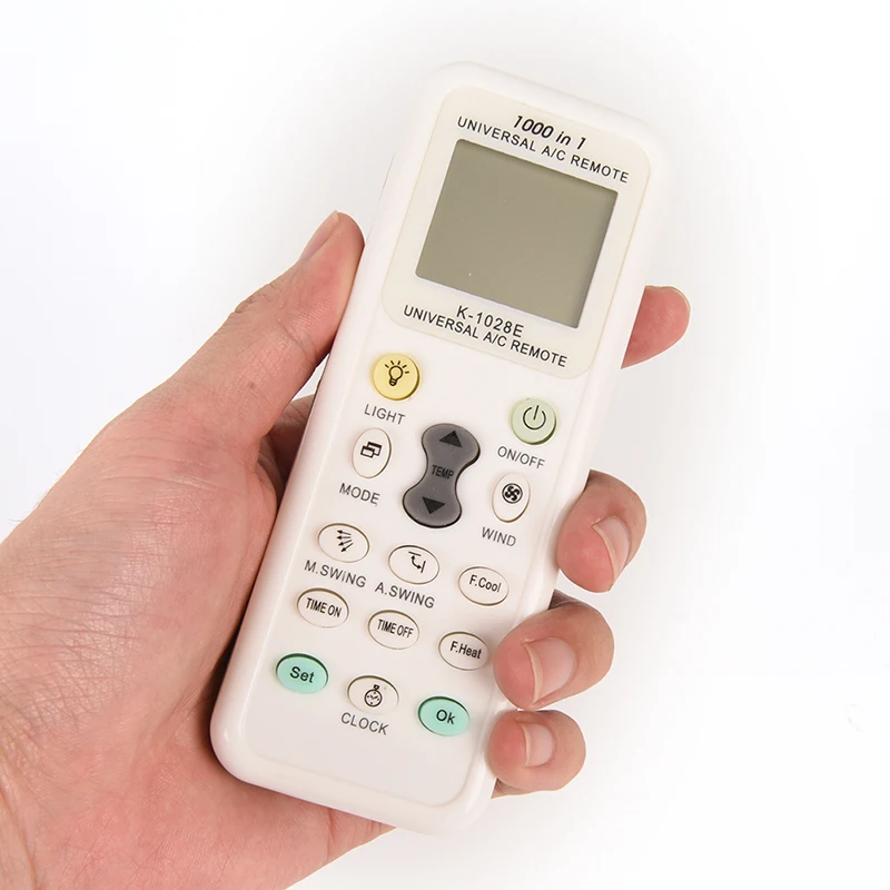Universal Low Power Consumption K-1028E Air Condition Remote LCD A/C Remote Control Controller SD&HI
Universal Low Power Consumption K-1028E Air Condition Remote LCD A/C Remote Control Controller SD&HI