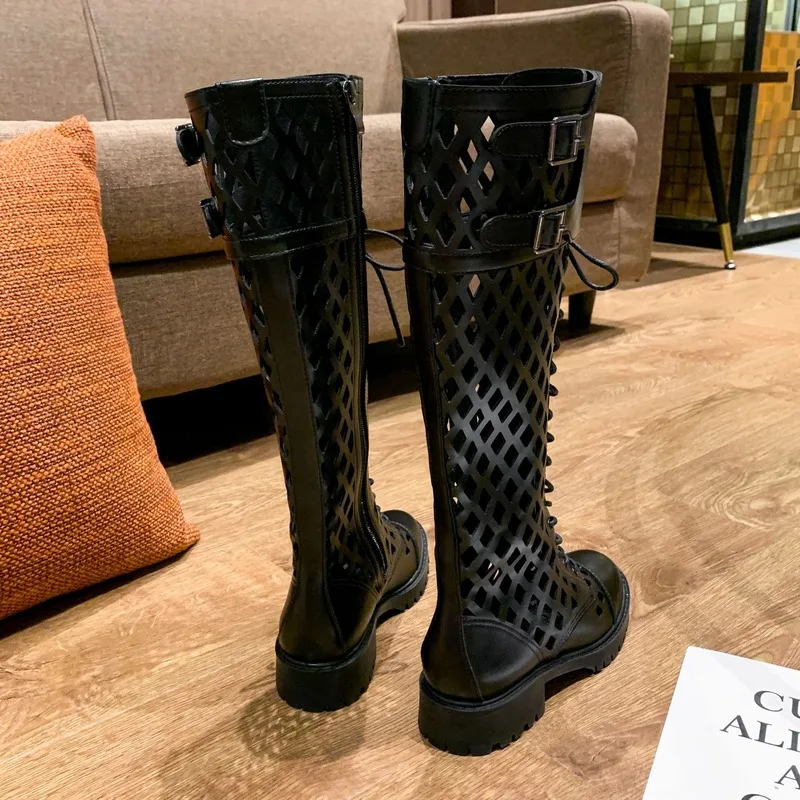 HOKSZVYAnkle Boots Women's 2020 Summer Thin Breathable Hollow Mesh Boots Roman Ankle Boots Sandal Boots Women's TWS-159-3
HOKSZVYAnkle Boots Women's 2020 Summer Thin Breathable Hollow Mesh Boots Roman Ankle Boots Sandal Boots Women's TWS-159-3