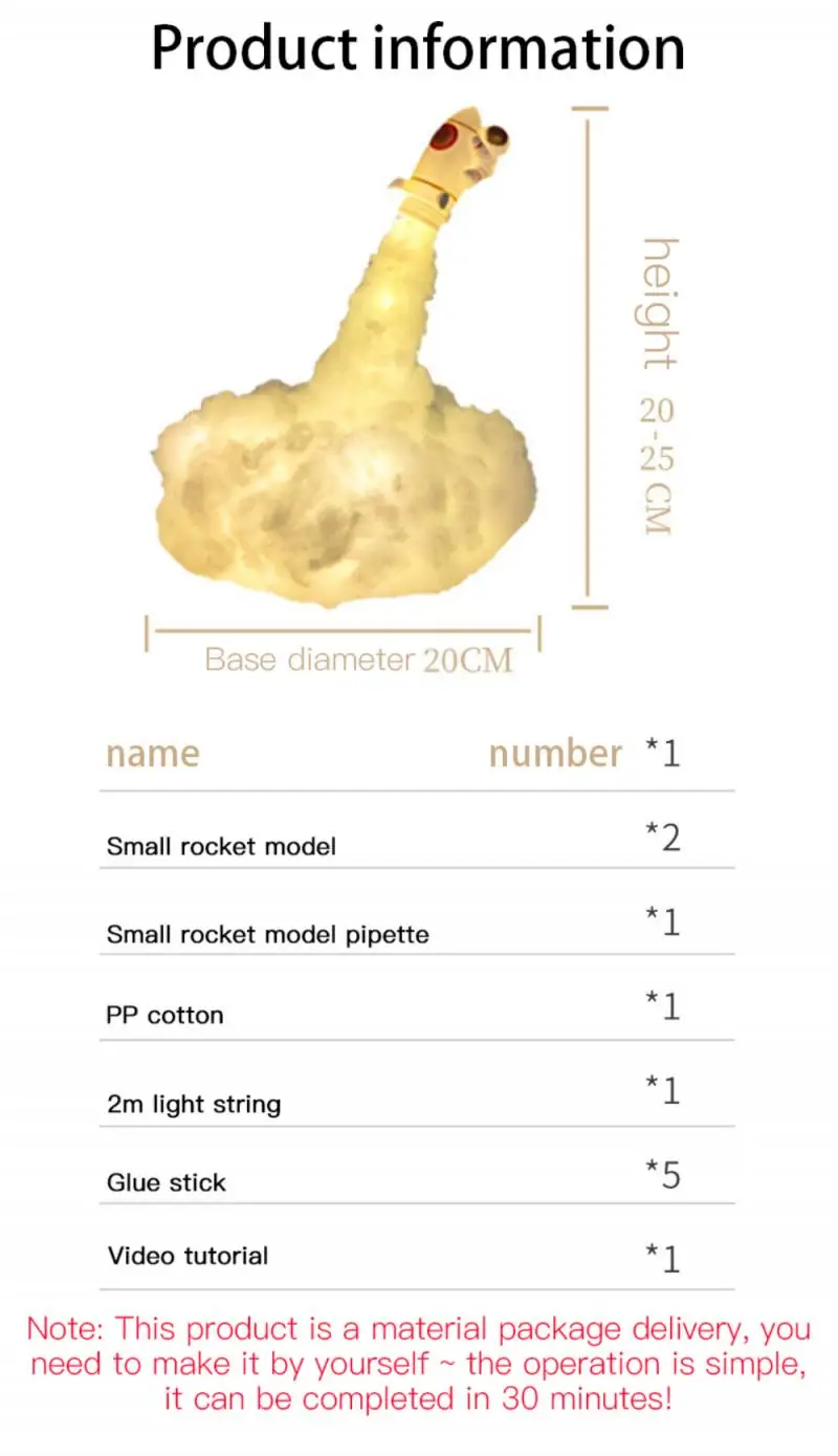 Led Rocket Light Decoration Lamp 3D Print Space Shuttle Rocket Night Light For Space Lover Indoor Home Desk Light Decoration
Led Rocket Light Decoration Lamp 3D Print Space Shuttle Rocket Night Light For Space Lover Indoor Home Desk Light Decoration