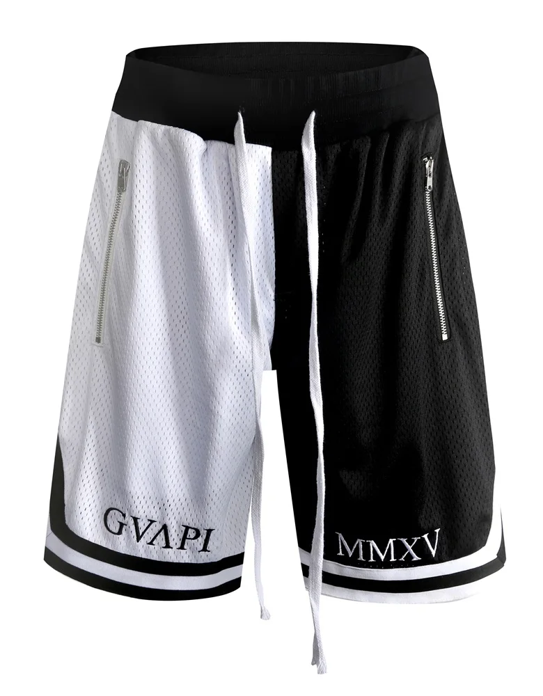 Баскетбольные шорты GUAPI GVAPI MMXV RED FUSION GHOST WHITE Мужские шорты. 