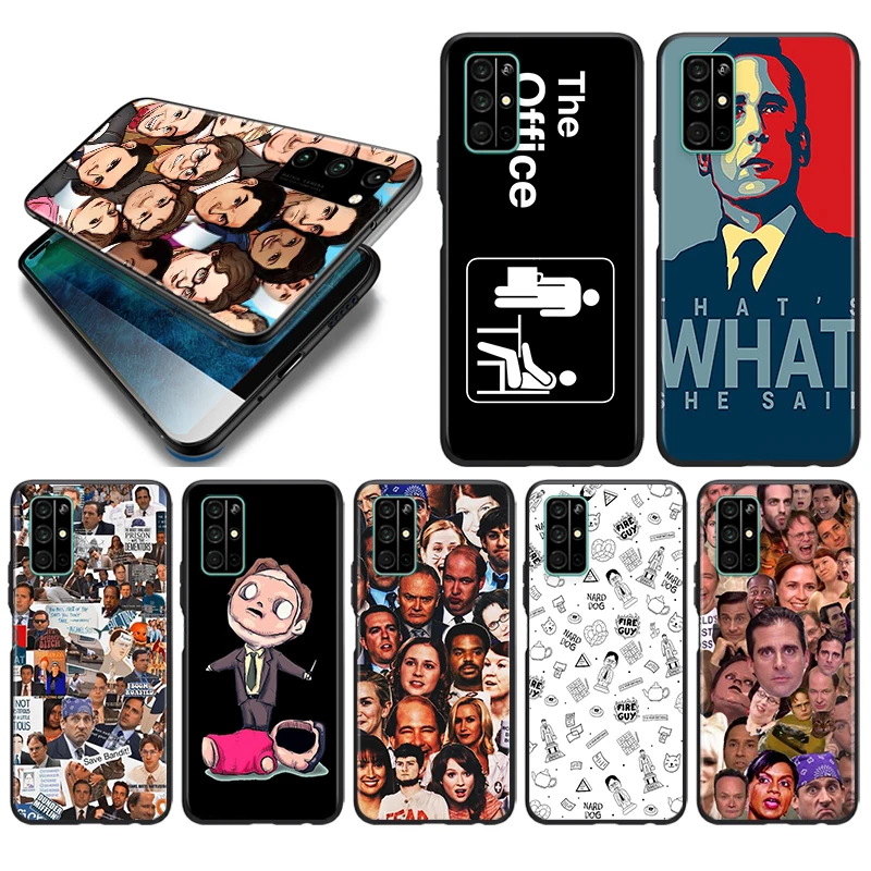Soft TPU Cover The office tv show For Honor View 20 10X 10i 10 X10 9N 9X 9C 9A 9S 9 V9 Lite Pro 5G Black Phone Case
Soft TPU Cover The office tv show For Honor View 20 10X 10i 10 X10 9N 9X 9C 9A 9S 9 V9 Lite Pro 5G Black Phone Case
