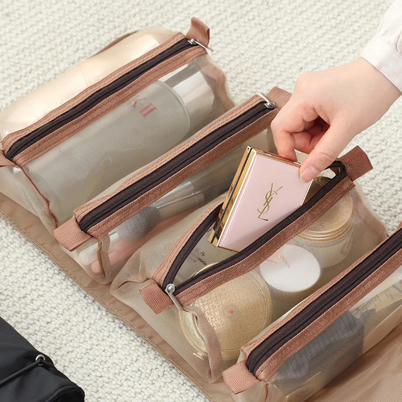 Detachable Folding Cosmetic Cases Women Bag Large-Capacity Four In One Handbag Portable Travel Storage Toilet Bag Wash Pouch
Detachable Folding Cosmetic Cases Women Bag Large-Capacity Four In One Handbag Portable Travel Storage Toilet Bag Wash Pouch