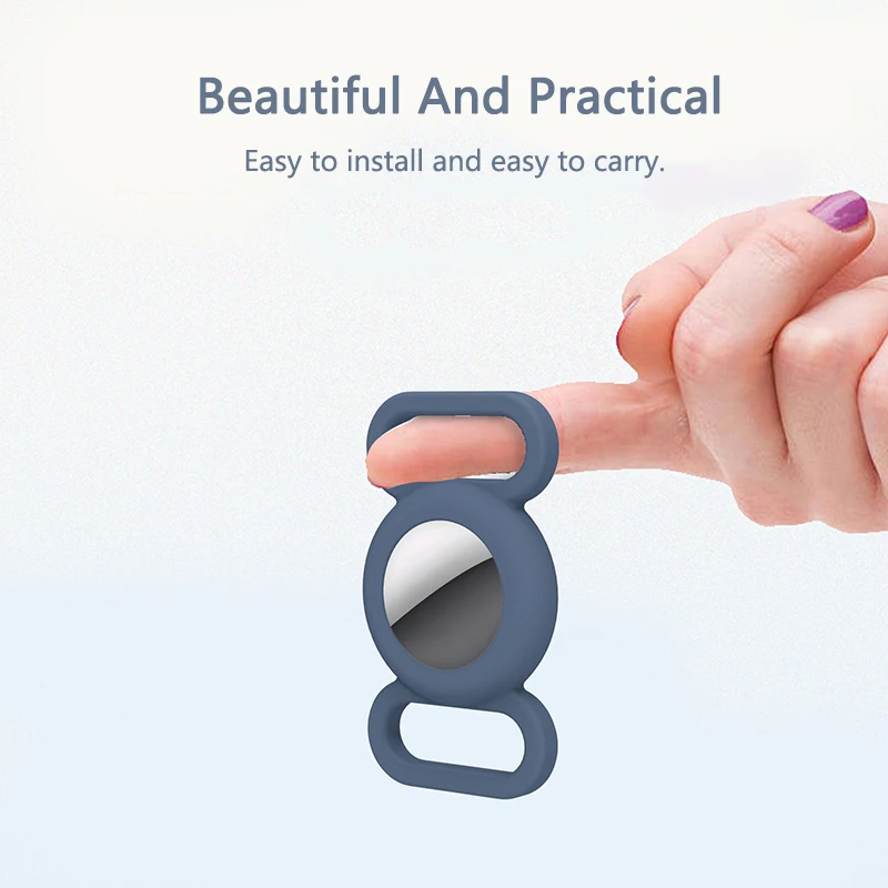 Silicone Protective Case GPS Finder Pet Dog Cat Collar Loop For Apple Airtags For Apple Locator Tracker Anti-lost Smart Device
Silicone Protective Case GPS Finder Pet Dog Cat Collar Loop For Apple Airtags For Apple Locator Tracker Anti-lost Smart Device