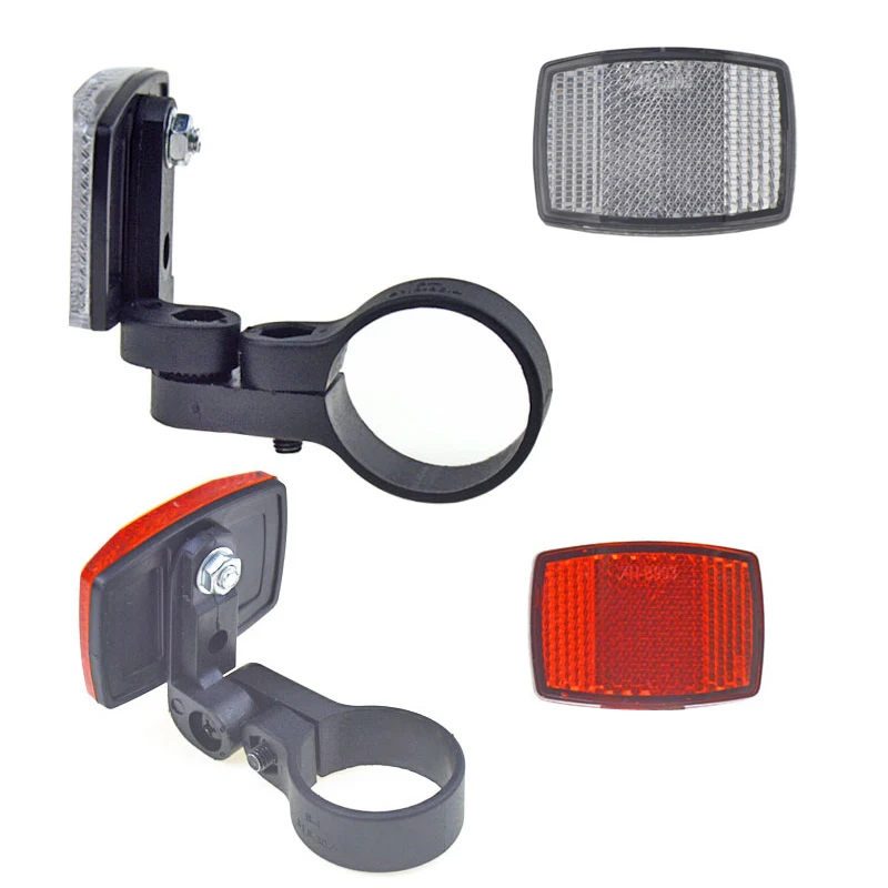 Fine workmanship Bicycle Reflectors Front & Rear Set Mountain Bike Night Warning Plastic Plate Bike Accessory easy installation
Fine workmanship Bicycle Reflectors Front & Rear Set Mountain Bike Night Warning Plastic Plate Bike Accessory easy installation