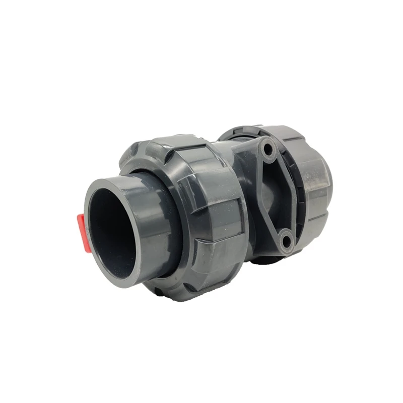 True Union Ball Valve with Full Port-1.5 Inch UPVC Compact Ball Valve , Reversible PTFE Seats, Rated At 150 PSI
True Union Ball Valve with Full Port-1.5 Inch UPVC Compact Ball Valve , Reversible PTFE Seats, Rated At 150 PSI