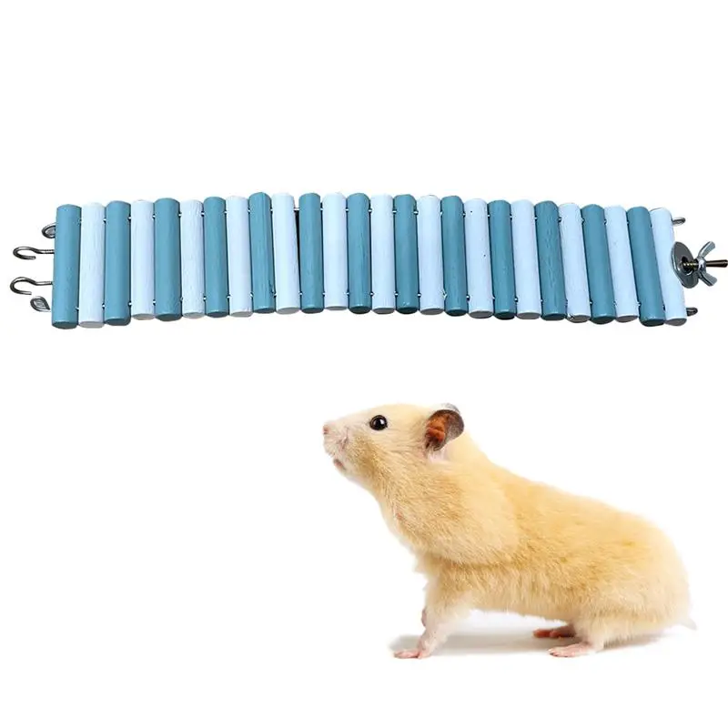 Funny Hamster Toy Bridge Small Pet Exercise Toy With Rotary Stairs Climbing Ladder Natural Wooden Hamster Toys Supplies Series
Funny Hamster Toy Bridge Small Pet Exercise Toy With Rotary Stairs Climbing Ladder Natural Wooden Hamster Toys Supplies Series