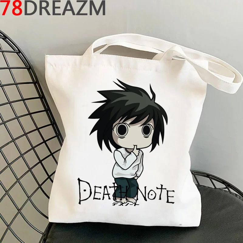 Death Note shopping bag shopping cotton eco shopper bolsas de tela bag net reusable sac cabas tote custom
Death Note shopping bag shopping cotton eco shopper bolsas de tela bag net reusable sac cabas tote custom