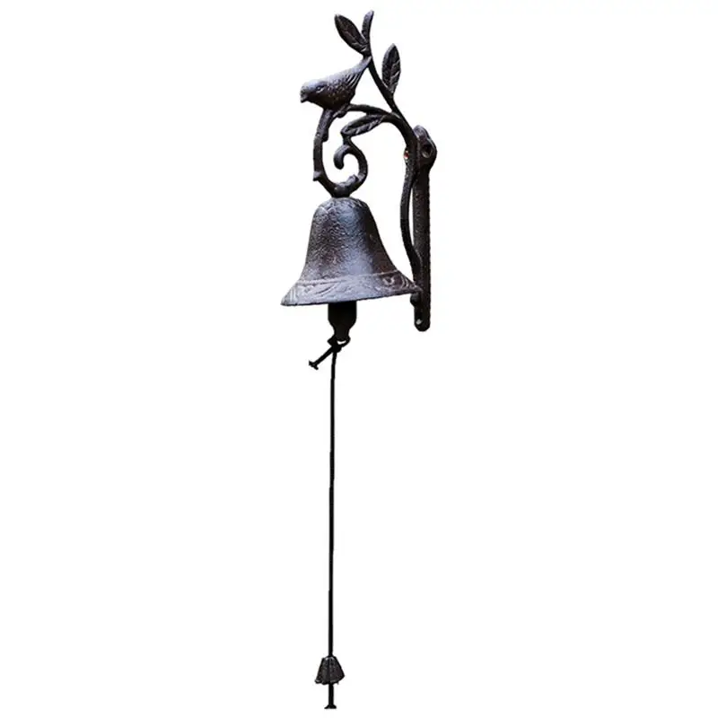 1Pc Cast Iron Flower And Bird Bell Doorbell Cast Iron Wall Bell Rustic Style Door Ornament Gift
1Pc Cast Iron Flower And Bird Bell Doorbell Cast Iron Wall Bell Rustic Style Door Ornament Gift