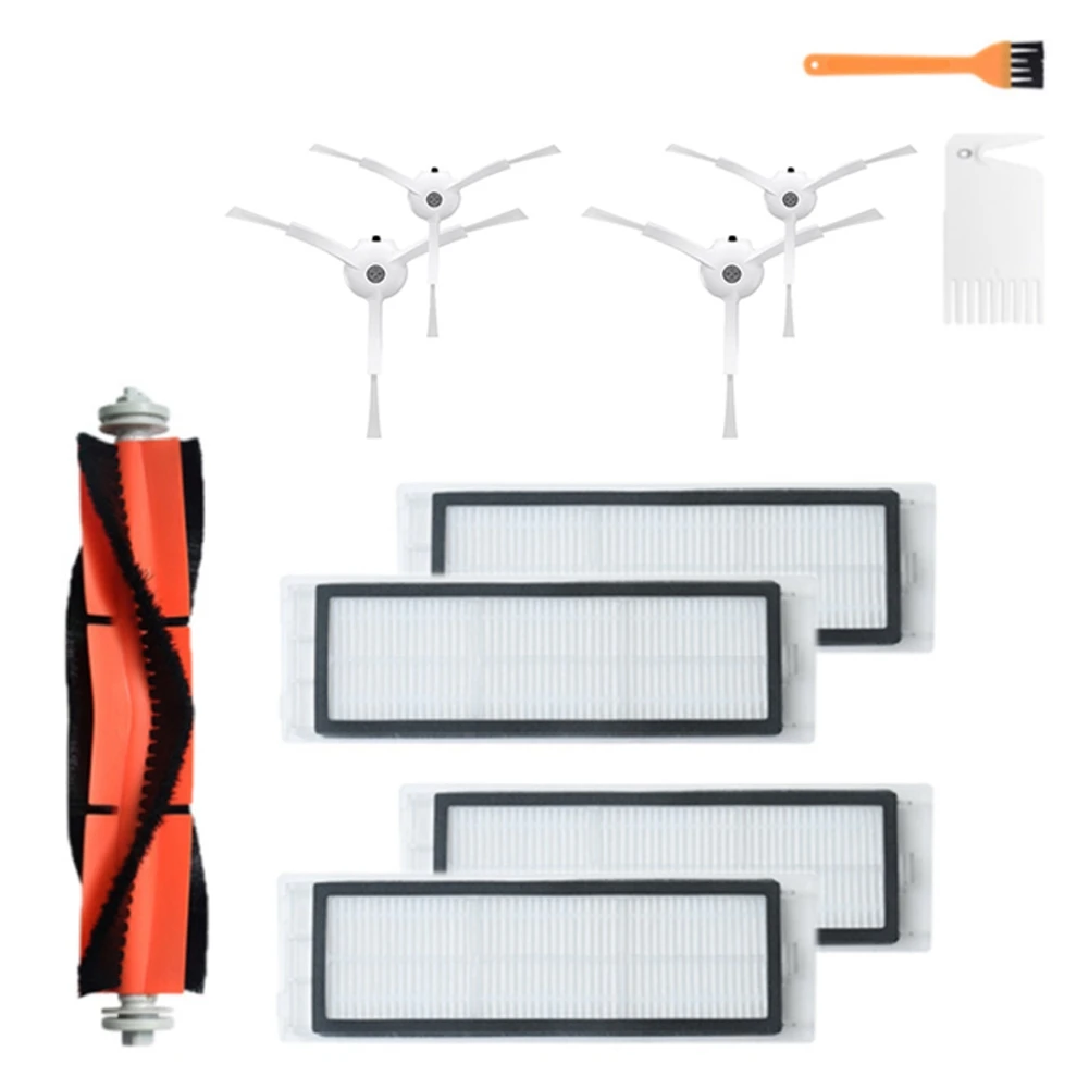 Запчасти для пылесоса Xiaomi Roborock S50 S51 S55 S5, фильтр НЕРА, насадка на швабру, основная и боковые щетки 
Запчасти для пылесоса Xiaomi Roborock S50 S51 S55 S5, фильтр НЕРА, насадка на швабру, основная и боковые щетки