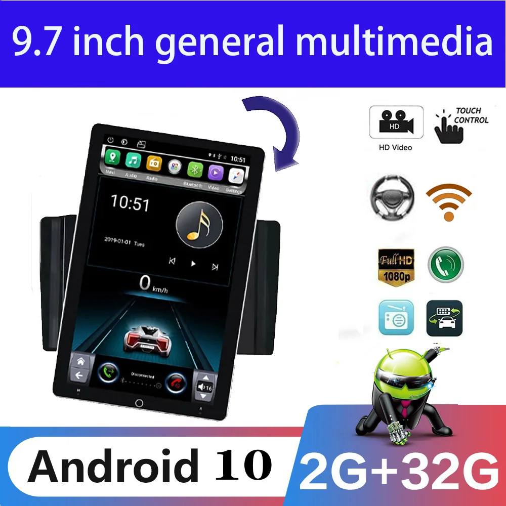 Автомобильный мультимедийный проигрыватель, Android 10, 10,1 дюймов, Автоповорот, Wi-Fi, Gps, Bluetooth, навигация, стерео, магнитофон, радио, головное устро...
Автомобильный мультимедийный проигрыватель, Android 10, 10,1 дюймов, Автоповорот, Wi-Fi, Gps, Bluetooth, навигация, стерео, магнитофон, радио, головное устро...