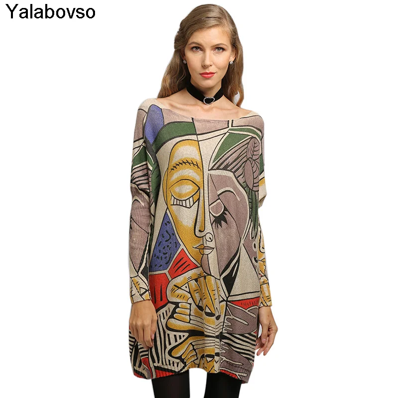 Oversized Tees Knitted Tops 2020 Autumn Large Size Women's Loose Thin Pullovers Ladies Fashion Sweater With Cartoon Printing
Oversized Tees Knitted Tops 2020 Autumn Large Size Women's Loose Thin Pullovers Ladies Fashion Sweater With Cartoon Printing
