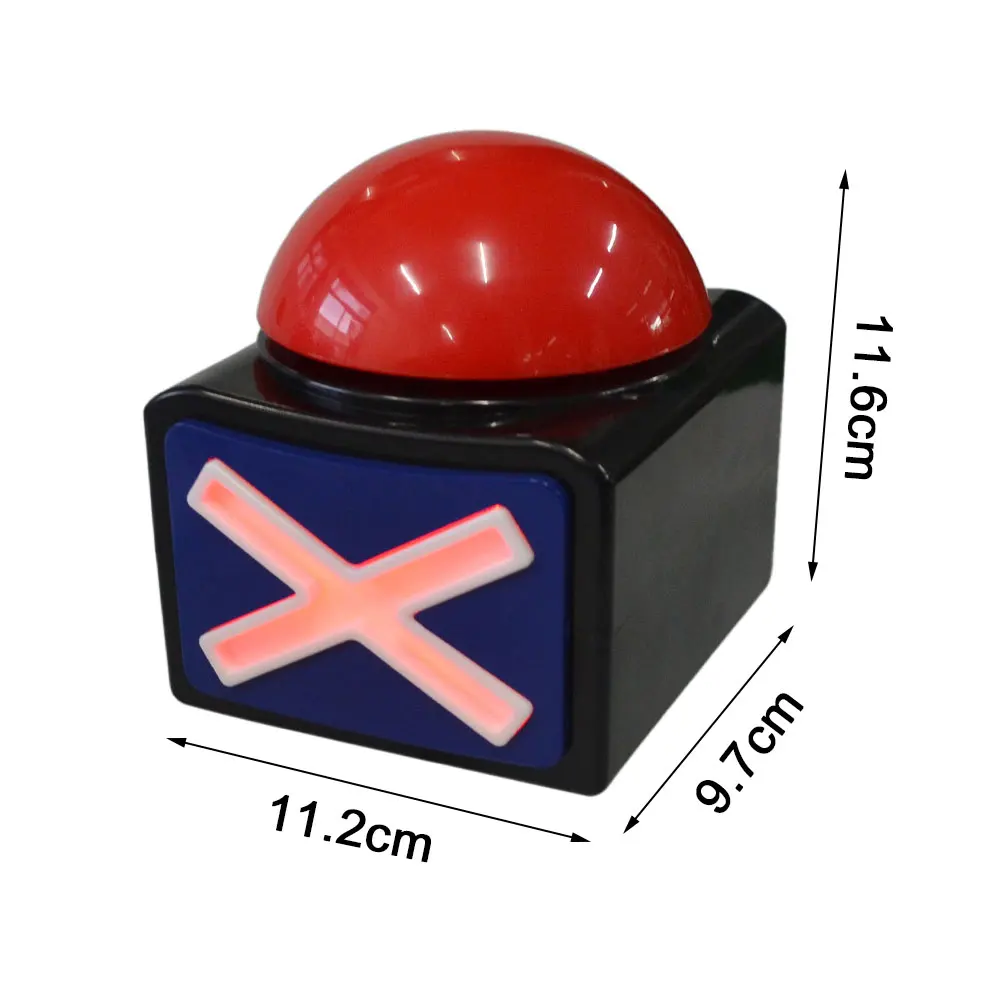 Original Adult Funny Toys Game Answer Buzzer Alarm Button With Sound Light Trivia Quiz Got Talent Buzzer Playing Toys
Original Adult Funny Toys Game Answer Buzzer Alarm Button With Sound Light Trivia Quiz Got Talent Buzzer Playing Toys