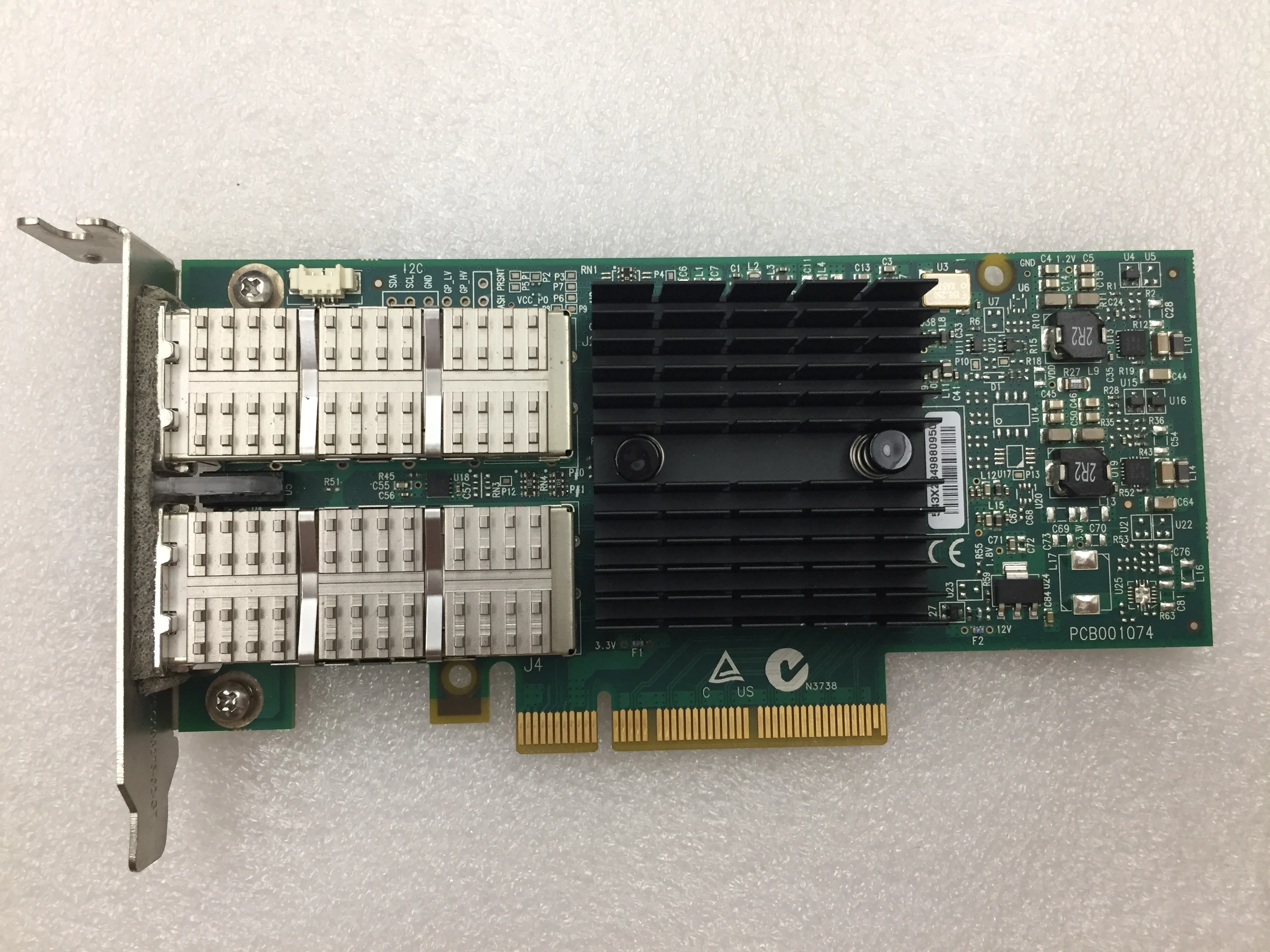 Сетевая карта Dell BCBT MCX314A PCIe CONNECTX 3 EN, 40 ГБ, адаптер с двумя портами, низкий кронштейн 
Сетевая карта Dell BCBT MCX314A PCIe CONNECTX 3 EN, 40 ГБ, адаптер с двумя портами, низкий кронштейн