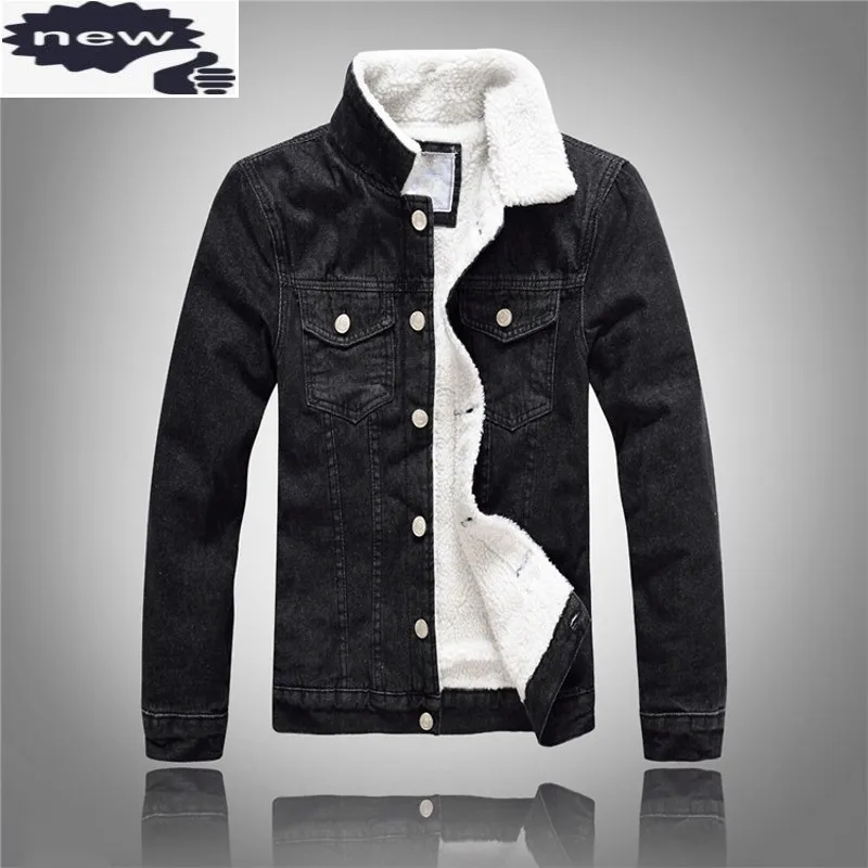 Winter New Fashion Men Short Casual Fur Lining Coats Male Single Breasted Turn Down Collar Jackets Jean Denim Large Size M-5XL
Winter New Fashion Men Short Casual Fur Lining Coats Male Single Breasted Turn Down Collar Jackets Jean Denim Large Size M-5XL