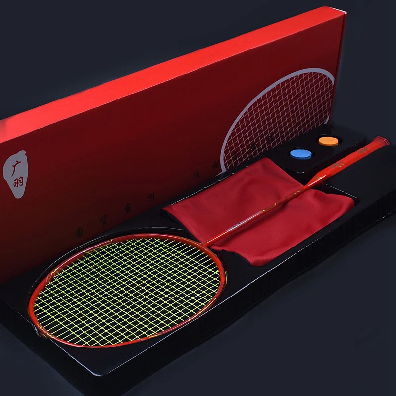 8U Professional Full Carbon Ultralight Badminton Racket Strung Tension 30LBS Professional Rackets Gift Box Trainning Racket -40
8U Professional Full Carbon Ultralight Badminton Racket Strung Tension 30LBS Professional Rackets Gift Box Trainning Racket -40