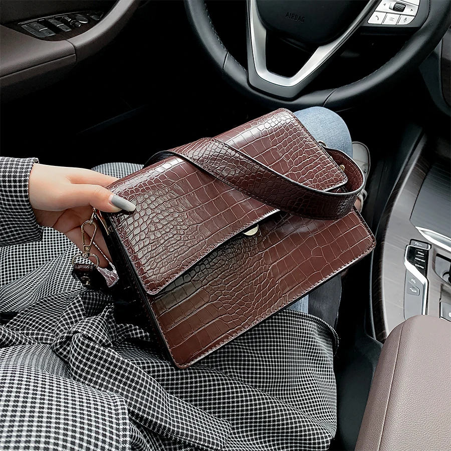 Stone Pattern PU Leather Crossbody Bags for Women 2021 Women's Handbag Trending Branded Shoulder Bag and Purses Hand Bag Totes
Stone Pattern PU Leather Crossbody Bags for Women 2021 Women's Handbag Trending Branded Shoulder Bag and Purses Hand Bag Totes