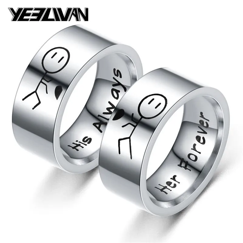 New Trend Couple Ring Stainless Steel Valentine's Day Jewelry Lovely Heart Wedding Rings for Women Men Best Gifts Dropshipping
New Trend Couple Ring Stainless Steel Valentine's Day Jewelry Lovely Heart Wedding Rings for Women Men Best Gifts Dropshipping