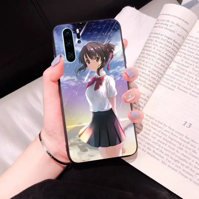 You Name Phone Case Black Cover For Huawei P10/20/30/40/20Pro/30Pro/30Lite/40Pro NOVA3/3E/3i/7SE Cases
You Name Phone Case Black Cover For Huawei P10/20/30/40/20Pro/30Pro/30Lite/40Pro NOVA3/3E/3i/7SE Cases