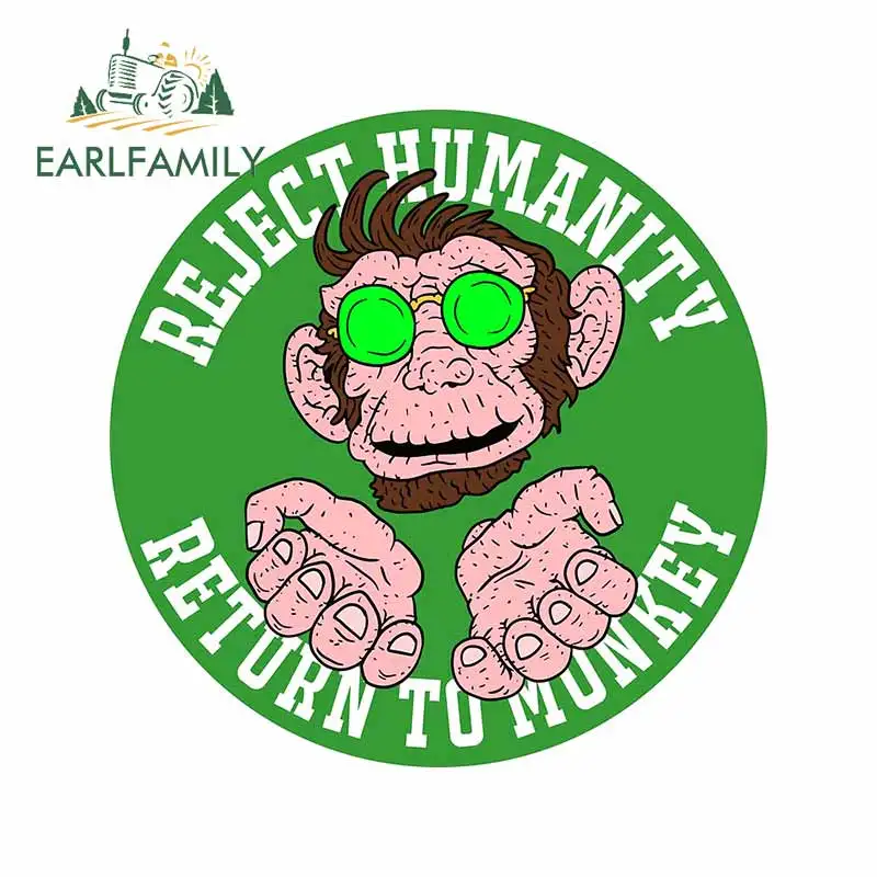 EARLFAMILY 13cm x 13cm Return To Monkey Logo Funny Car Stickers and Decals Wall Laptop Windows Car Waterproof Wrap
EARLFAMILY 13cm x 13cm Return To Monkey Logo Funny Car Stickers and Decals Wall Laptop Windows Car Waterproof Wrap
