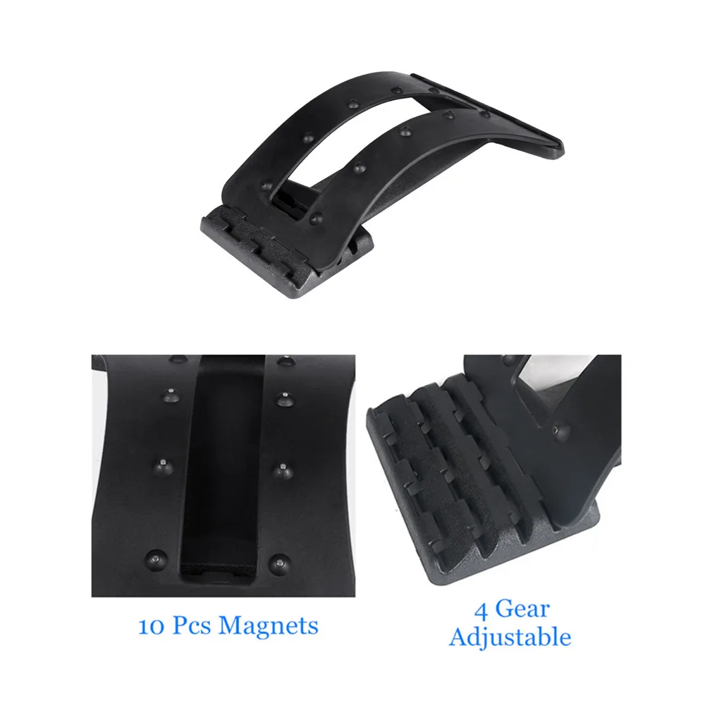 Four Level Stretch Adjustable Back Stretcher Massager Relieve Spine Pain Magnetic Relaxation Massage Lumbar Posture Corrector
Four Level Stretch Adjustable Back Stretcher Massager Relieve Spine Pain Magnetic Relaxation Massage Lumbar Posture Corrector