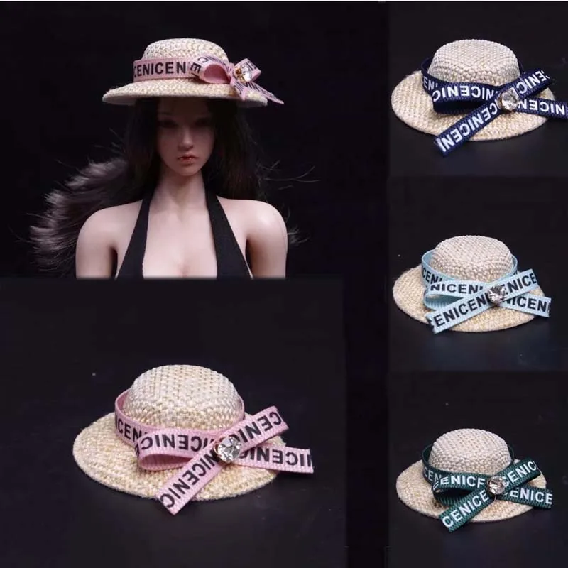 1/6 scale fashion beach cap girl sun hat model for 12in action figure toy collection
1/6 scale fashion beach cap girl sun hat model for 12in action figure toy collection