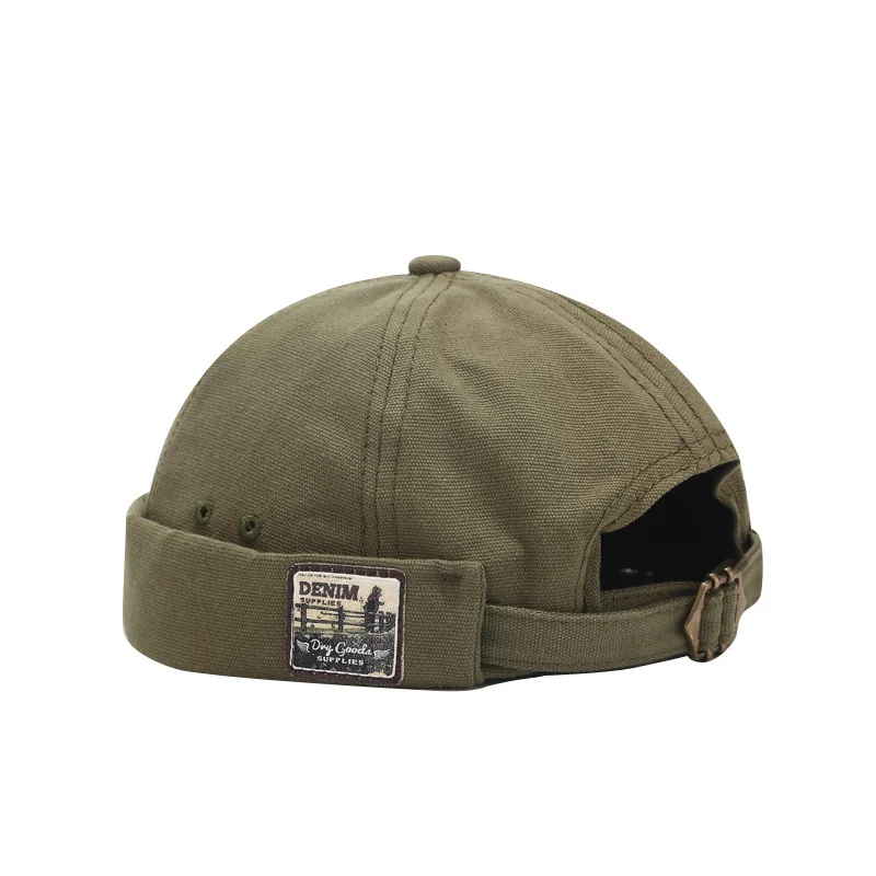 Vintage Docker Cap Brimless Hat Breathable Beanie Hats Cotton Retro Adjustable Literary Landlord Sailor Cap Women Hip Hop Hat
Vintage Docker Cap Brimless Hat Breathable Beanie Hats Cotton Retro Adjustable Literary Landlord Sailor Cap Women Hip Hop Hat