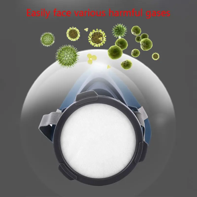 1Set Painting Spraying Gas Mask Dust Half Facemask Respirator Cotton Filter Mask
1Set Painting Spraying Gas Mask Dust Half Facemask Respirator Cotton Filter Mask