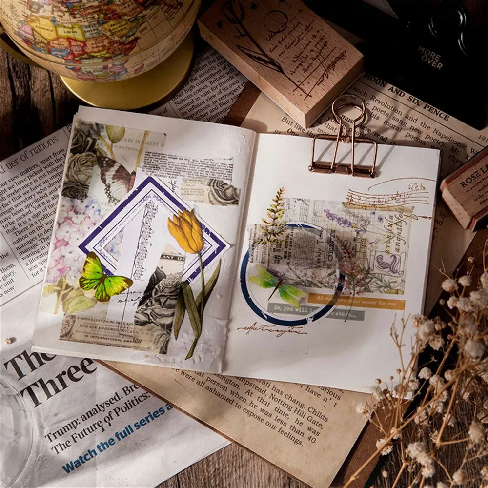 45pcs Stationery DIY Scrapbooking Adhesive Decorative Stickers Years Trace Collage Art
45pcs Stationery DIY Scrapbooking Adhesive Decorative Stickers Years Trace Collage Art