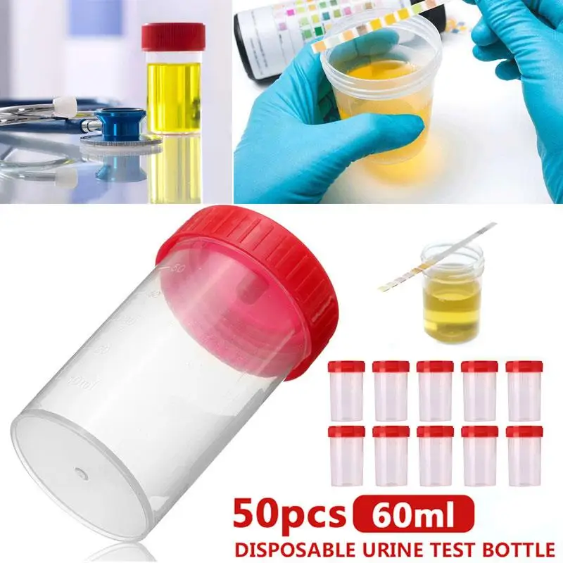 Disposable 60ml Sample Collect Sample Cup Specimen Bottle Useful Nosodochium Test Hospital Supplies Safe Convenient Inspect
Disposable 60ml Sample Collect Sample Cup Specimen Bottle Useful Nosodochium Test Hospital Supplies Safe Convenient Inspect