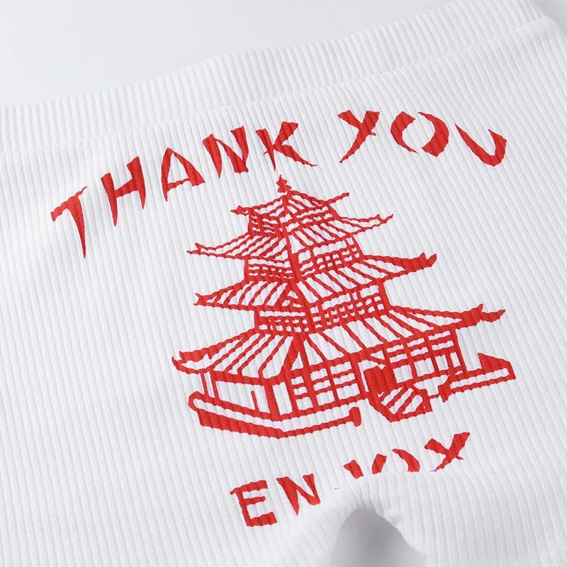 Fashion Letter Printed Ribbled Mini Shorts Women High Waist Mirco Shorts Ladies Skinny Short Pants Summer Casual Wear
Fashion Letter Printed Ribbled Mini Shorts Women High Waist Mirco Shorts Ladies Skinny Short Pants Summer Casual Wear