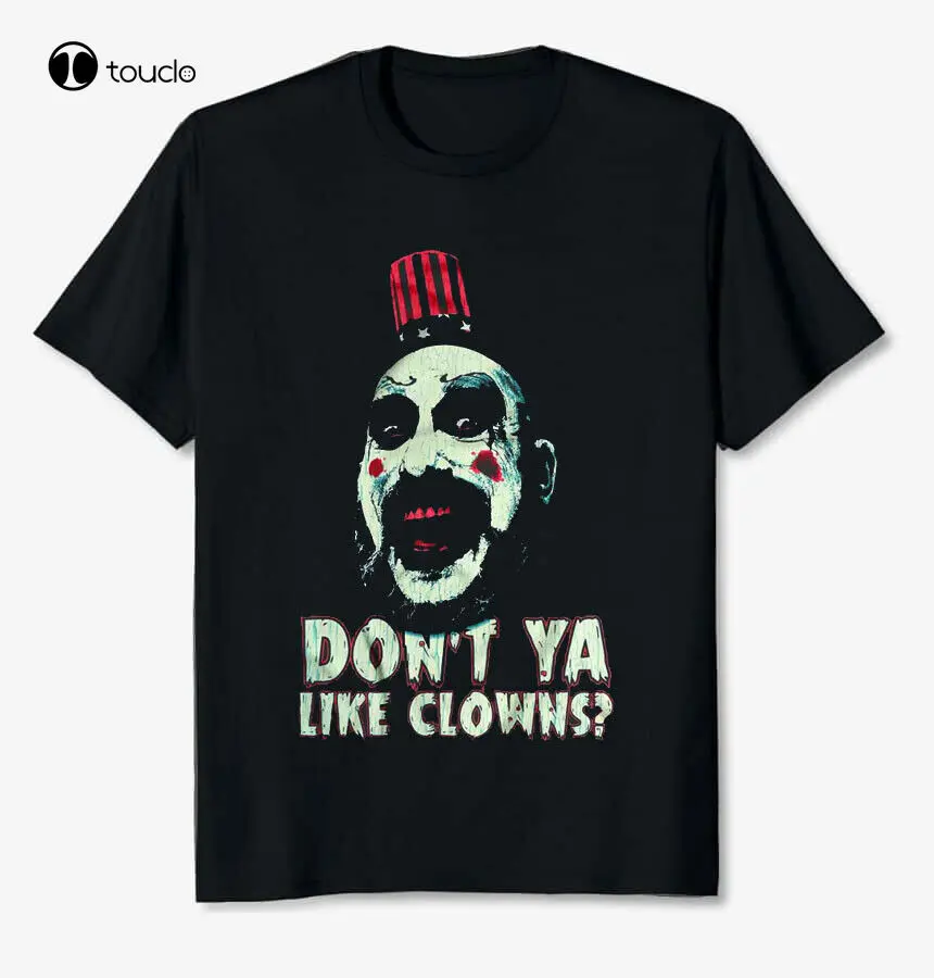 New Captain Spaulding Don’T Ya Like Clowns Sunset Men'S Black T Shirt Cotton Tee Cotton Tee Shirt Unisex
New Captain Spaulding Don’T Ya Like Clowns Sunset Men'S Black T Shirt Cotton Tee Cotton Tee Shirt Unisex