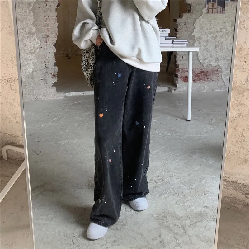Woman Jeans High Waist Clothes Wide Leg Denim Clothing Blue Streetwear Vintage Quality 2021 Fashion Harajuku Straight Pants
Woman Jeans High Waist Clothes Wide Leg Denim Clothing Blue Streetwear Vintage Quality 2021 Fashion Harajuku Straight Pants