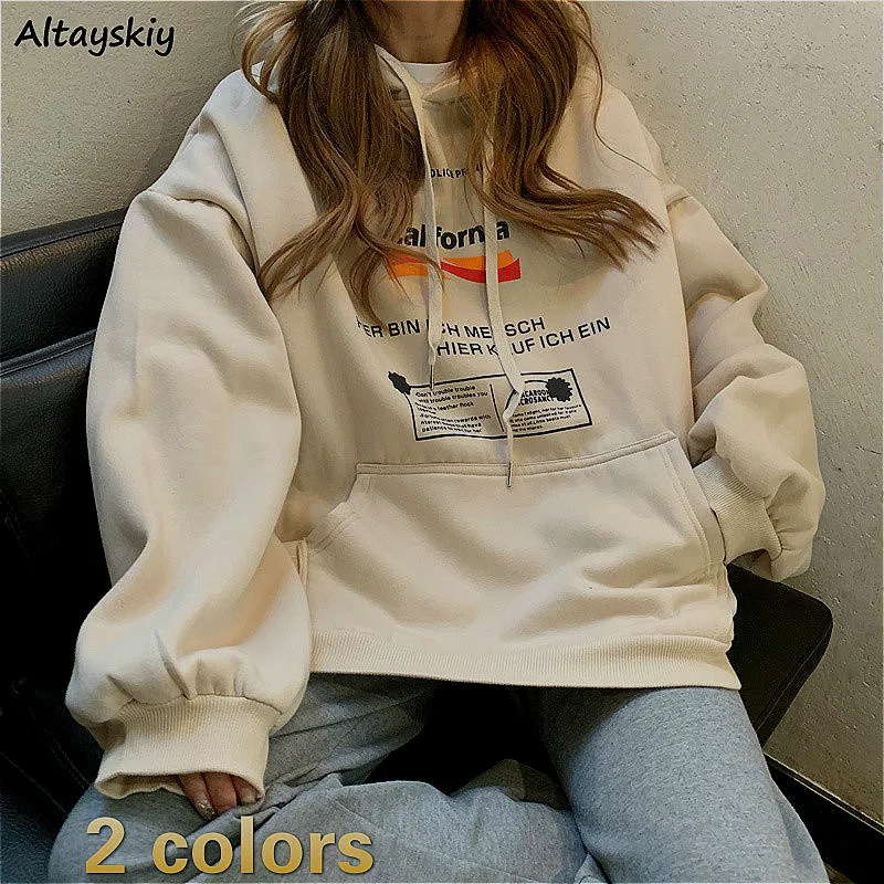 Hoodies Women Printed BF Oversize Casual Womens Sweatshirt Pullover Plus Velvet Warm Hooded School Big Pocket Harajuku Ulzzang
Hoodies Women Printed BF Oversize Casual Womens Sweatshirt Pullover Plus Velvet Warm Hooded School Big Pocket Harajuku Ulzzang