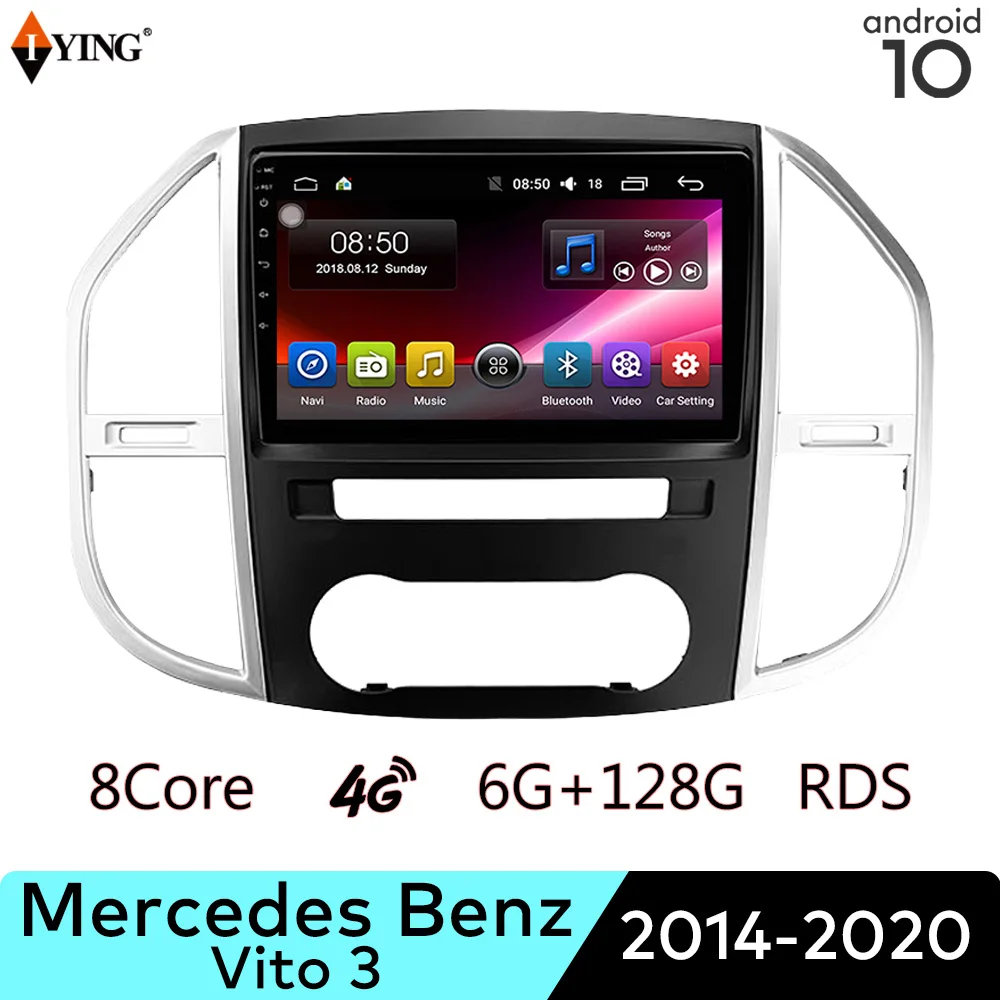 IYING Wireless Apple Carplay For Mercedes Benz Vito 3 W447 2014-2020 Car Radio Multimedia Video Player Navigation GPS Android 10
IYING Wireless Apple Carplay For Mercedes Benz Vito 3 W447 2014-2020 Car Radio Multimedia Video Player Navigation GPS Android 10