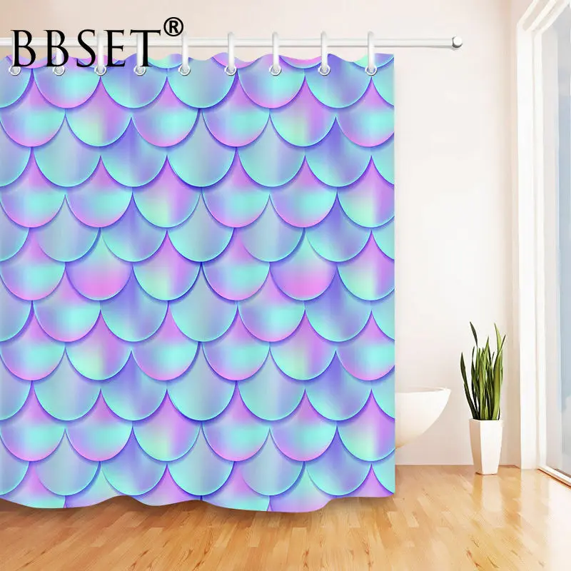 High Quality Shower Curtain Abstract Mermaid Scales 3D Print Bathroom Curtains Mildew Proof with 12 Hooks Cortina De Ducha
High Quality Shower Curtain Abstract Mermaid Scales 3D Print Bathroom Curtains Mildew Proof with 12 Hooks Cortina De Ducha