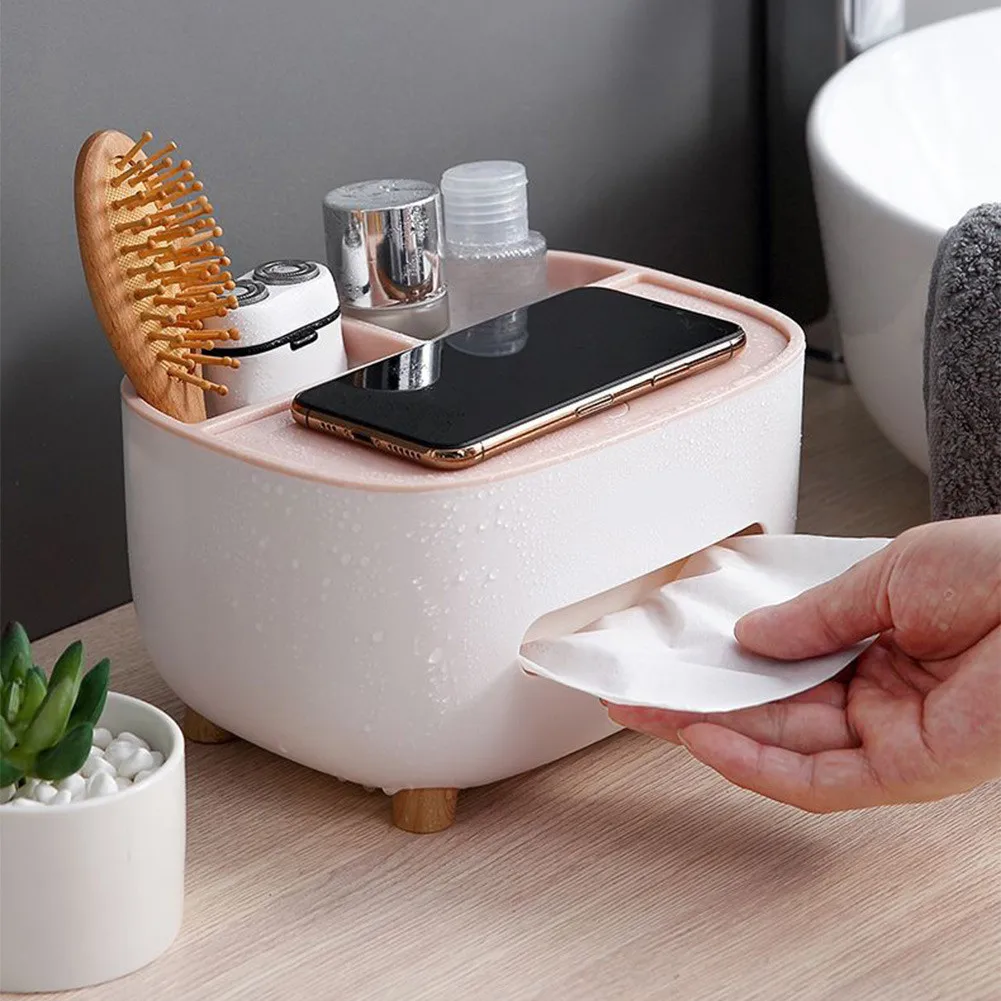 Tissue Storage Box Table Napkins Holder Multifunctional Sundries Container Handkerchief Living Room Organizer Home Office Toilet
Tissue Storage Box Table Napkins Holder Multifunctional Sundries Container Handkerchief Living Room Organizer Home Office Toilet