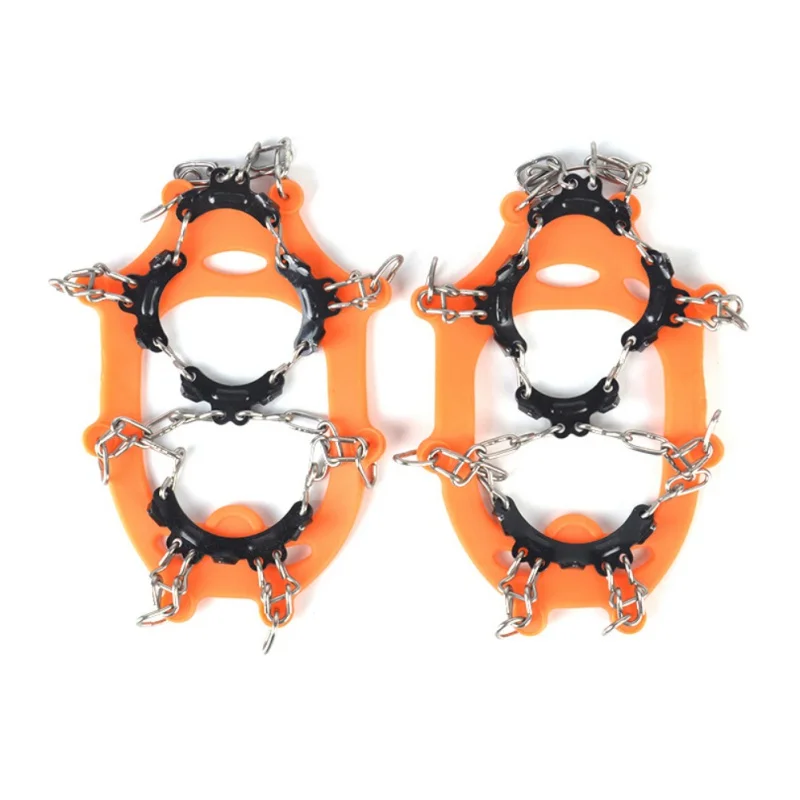 1Pair Outdoor Climbing Crampons Traction Cleats 11 Teeth Stainless Steel Anti-Slip Grips Ice Snow Shoes Boots Cover
1Pair Outdoor Climbing Crampons Traction Cleats 11 Teeth Stainless Steel Anti-Slip Grips Ice Snow Shoes Boots Cover