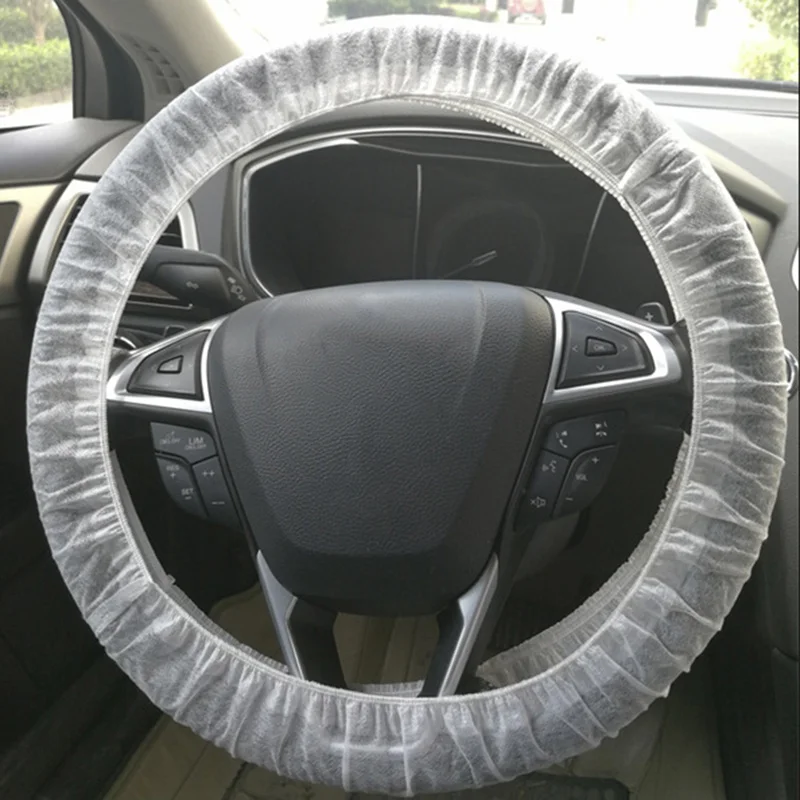 Car Styling Car Maintenance Steering Wheel Cover Universal Disposable Plastic Waterproof Steering Wheel Cover
Car Styling Car Maintenance Steering Wheel Cover Universal Disposable Plastic Waterproof Steering Wheel Cover