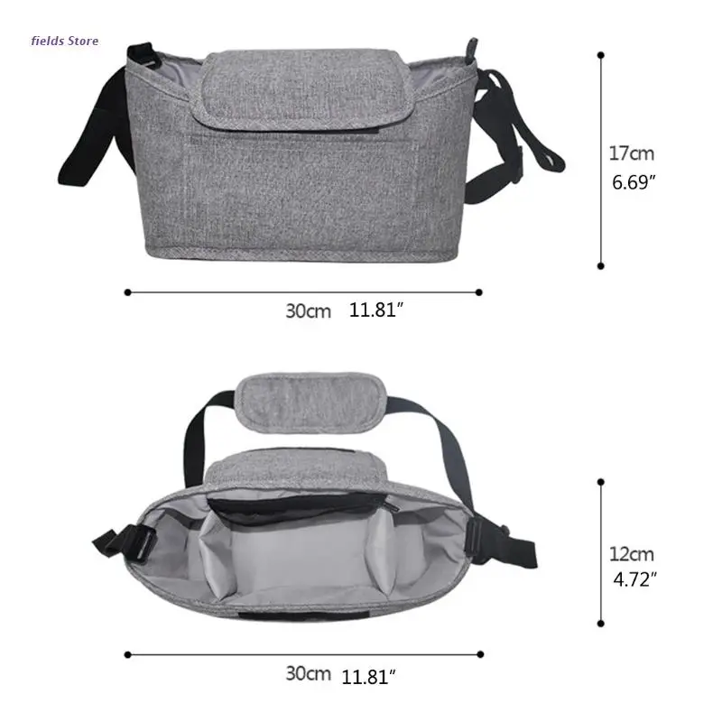 Multi-pocket Baby Stroller Organizer Bag Waterproof Baby Stuff Nappy Cup Holder Carriage Pram Cart Bottle Bag
Multi-pocket Baby Stroller Organizer Bag Waterproof Baby Stuff Nappy Cup Holder Carriage Pram Cart Bottle Bag